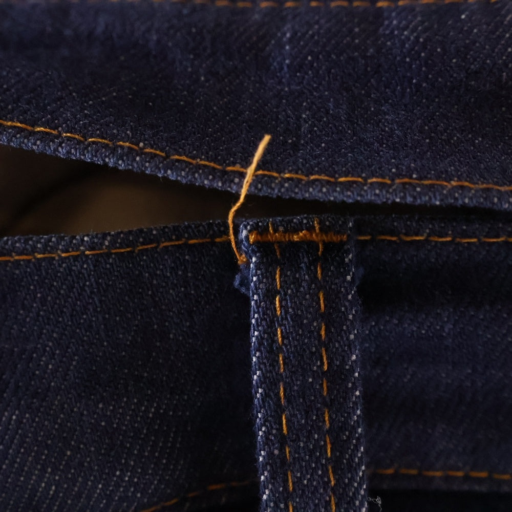 Levi's(リーバイス) 60s VINTAGE 612 BIG-E 42TALON ボタン裏23 黒タブ 均等V ストレッチテーパード デニム ジーンズ インディゴ