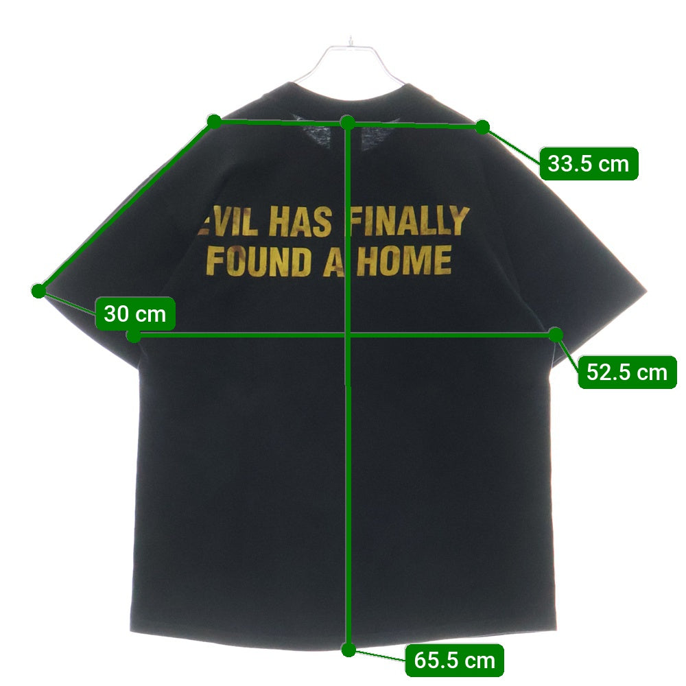 VINTAGE(ヴィンテージ) 97s EVIL HAS FINALLY FOUND A HOME 13日の金曜日 Tシャツ 半袖カットソー ブラック