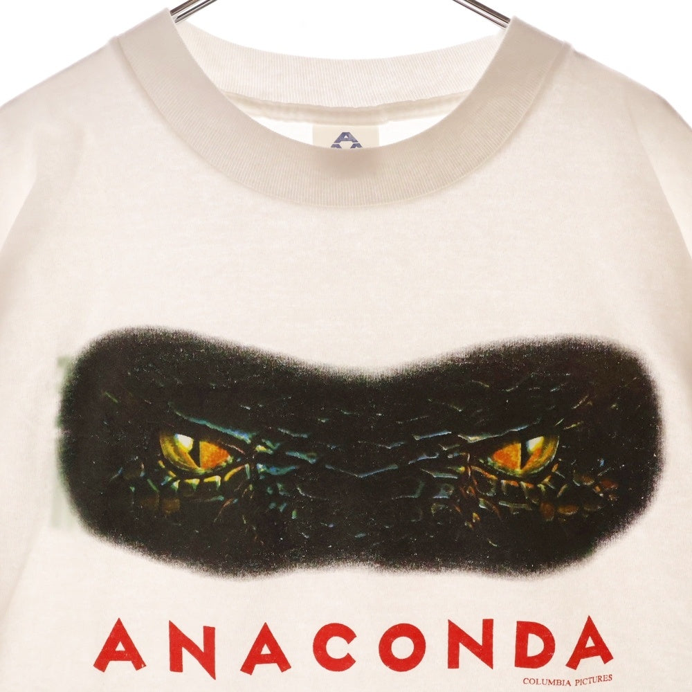 VINTAGE(ヴィンテージ) 90s ANACONDA Movie Promo アナコンダ Tシャツ 半袖カットソー ホワイト