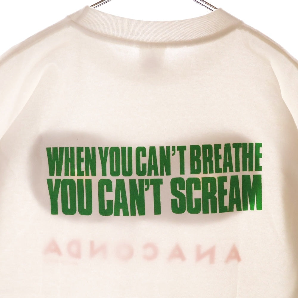 VINTAGE(ヴィンテージ) 90s ANACONDA Movie Promo アナコンダ Tシャツ 半袖カットソー ホワイト