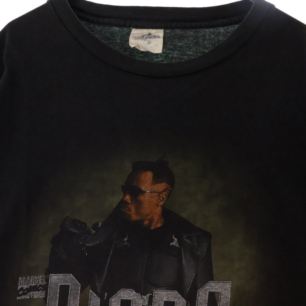 VINTAGE(ヴィンテージ) 90s BLADE MARVEL COMICS ブレイド Tシャツ 半袖カットソー ブラック