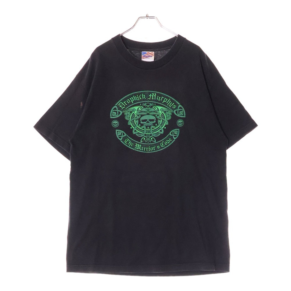VINTAGE(ヴィンテージ) 90s DROPKICK MURPHYS THE WARRIORS CODE ドロップキック・マーフィーズ Tシャツ 半袖カットソー ブラック