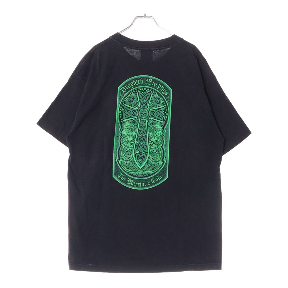 VINTAGE(ヴィンテージ) 90s DROPKICK MURPHYS THE WARRIORS CODE ドロップキック・マーフィーズ Tシャツ 半袖カットソー ブラック