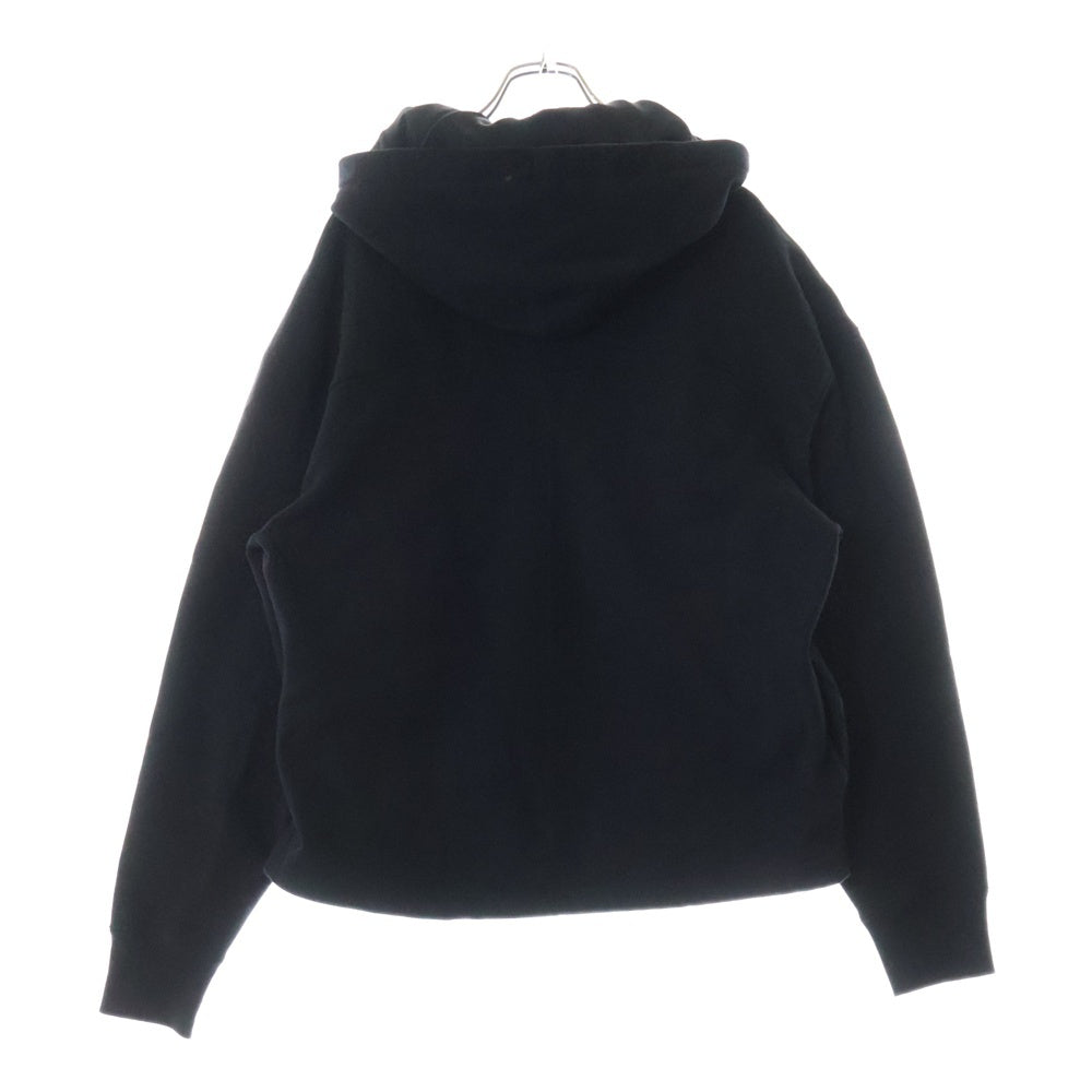 JIL SANDER(ジルサンダー) 24AW Felpa con Zip SWEAT JACKET J22HG0104 J20203 ジップアップ フーテッド ジャケット ブラック