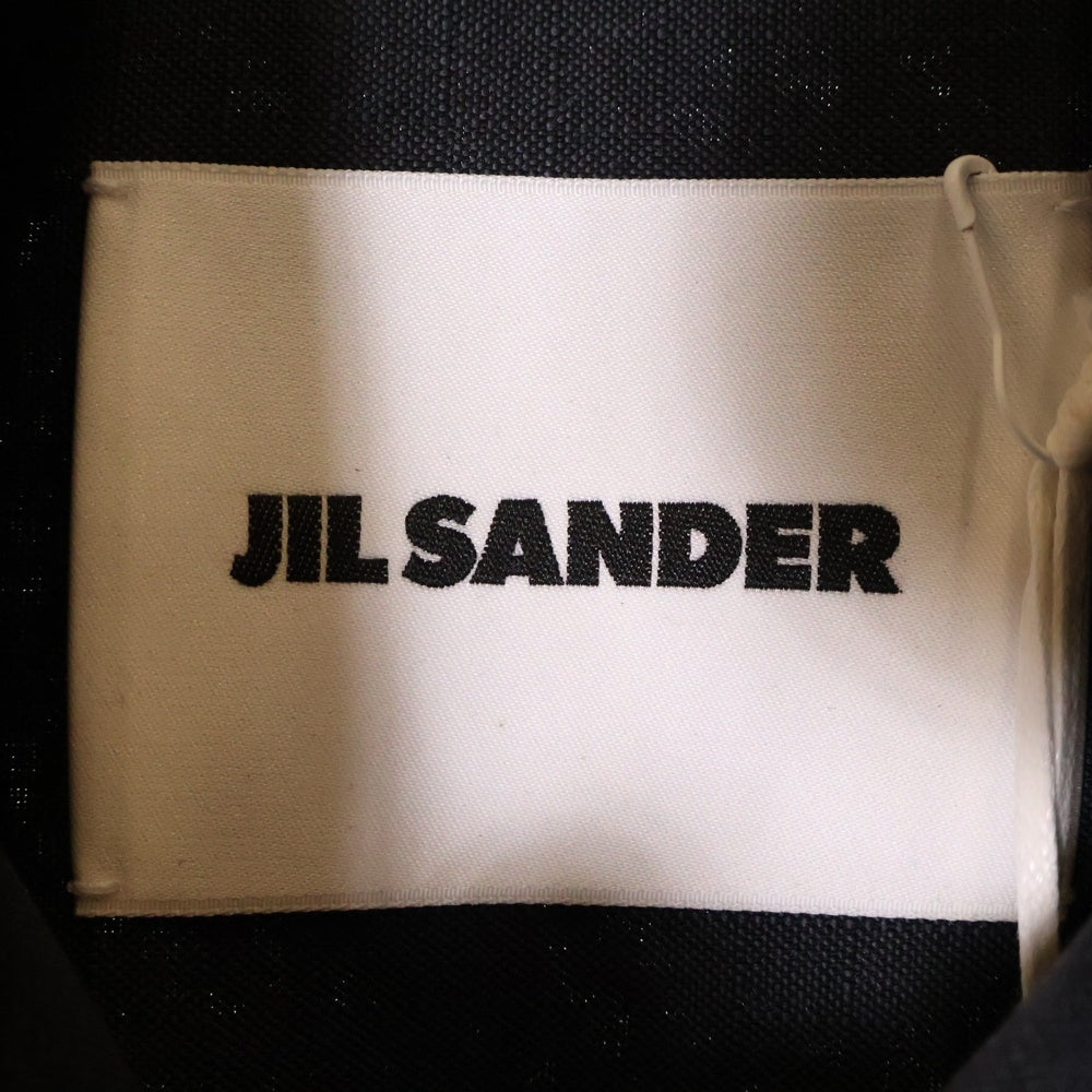 JIL SANDER(ジルサンダー) 24AW FINE WOOL RIPSTOP SHIRT J22DL0242 J40171 リップストップ シャツ ダークグレー