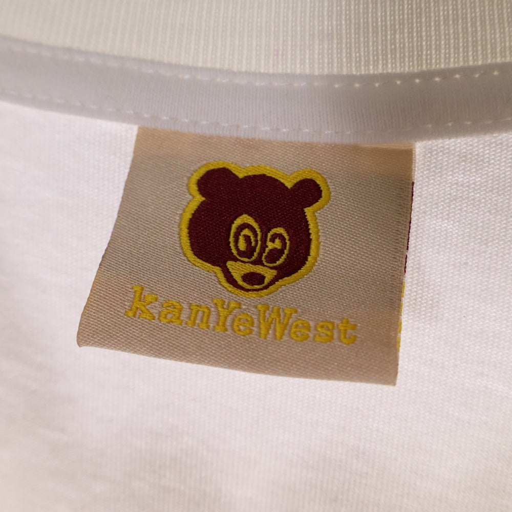 VINTAGE(ヴィンテージ) 00s Kanye West LV Monogram Multi Kanye Bear カニエウエスト モノグラム Tシャツ 半袖カットソー ホワイト