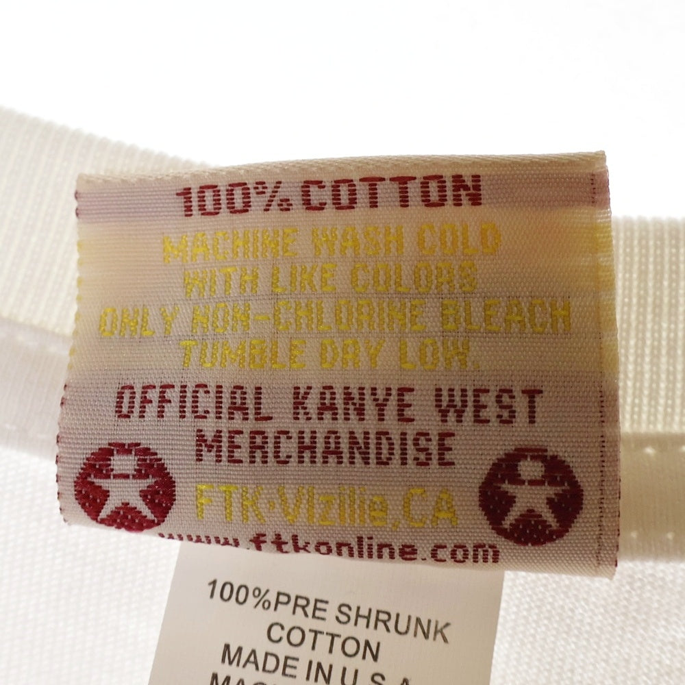 VINTAGE(ヴィンテージ) 00s Kanye West LV Monogram Multi Kanye Bear カニエウエスト モノグラム Tシャツ 半袖カットソー ホワイト