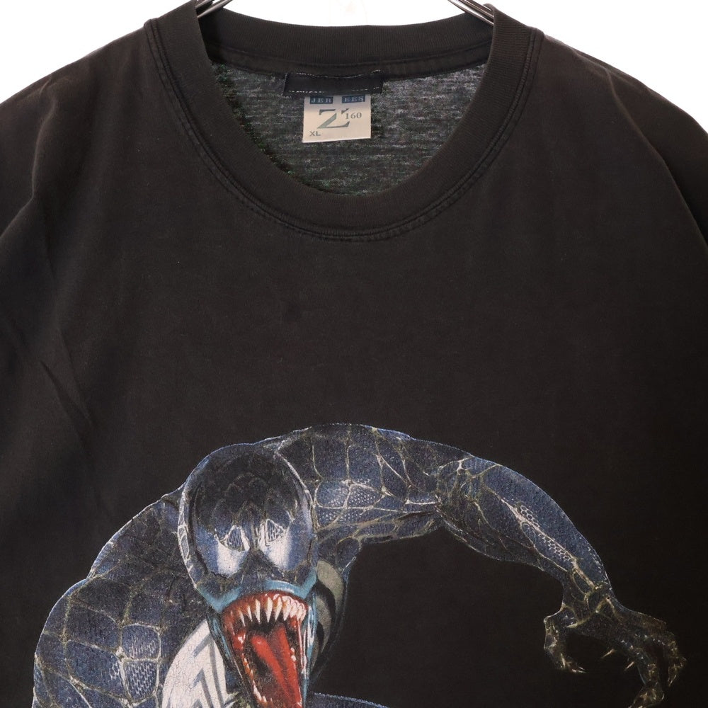 VINTAGE(ヴィンテージ) 00s SPIDER MAN 3 VENOM スパイダーマン ヴェノム Tシャツ 半袖カットソー ブラック