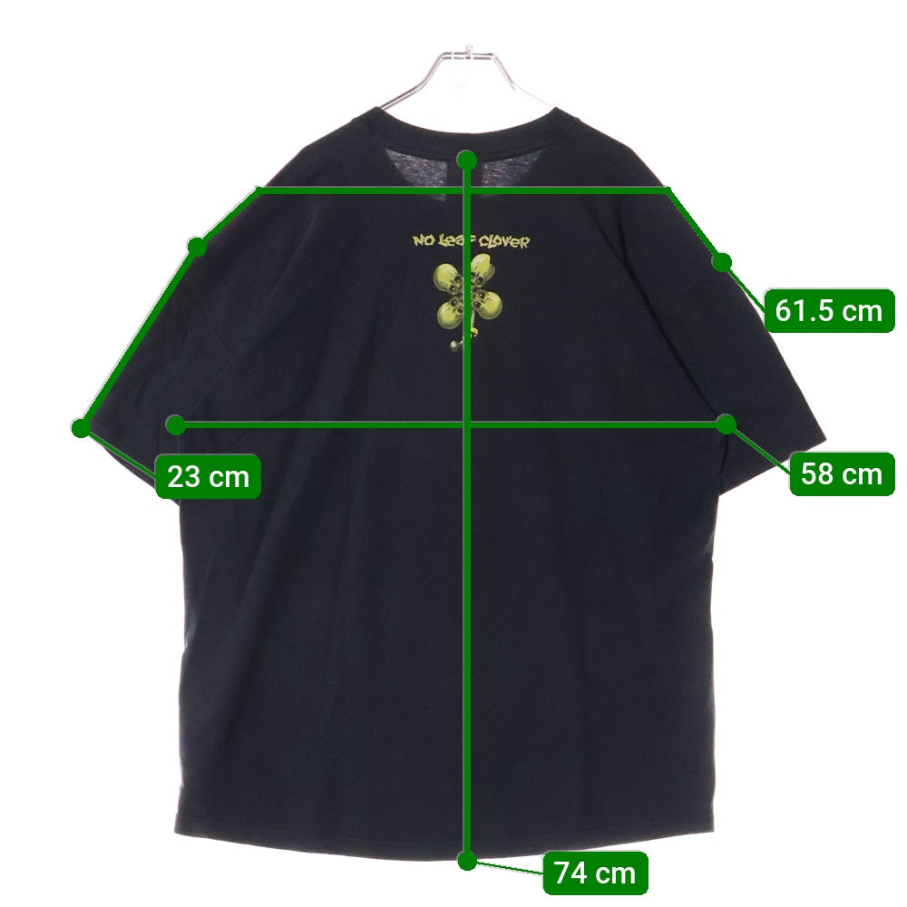 VINTAGE(ヴィンテージ) 00s METALLICA 2001 NO LEAF CLOVER PUSHEAD メタリカ パスヘッド Tシャツ 半袖カットソー ブラック