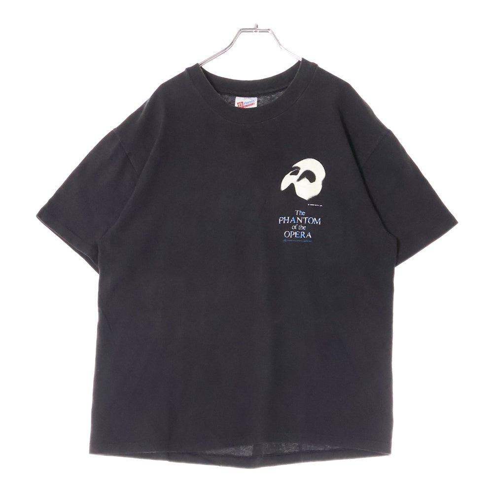 VINTAGE(ヴィンテージ) 90s THE PHANTOM of the OPERA オペラ座の怪人 Tシャツ 半袖カットソー ブラック