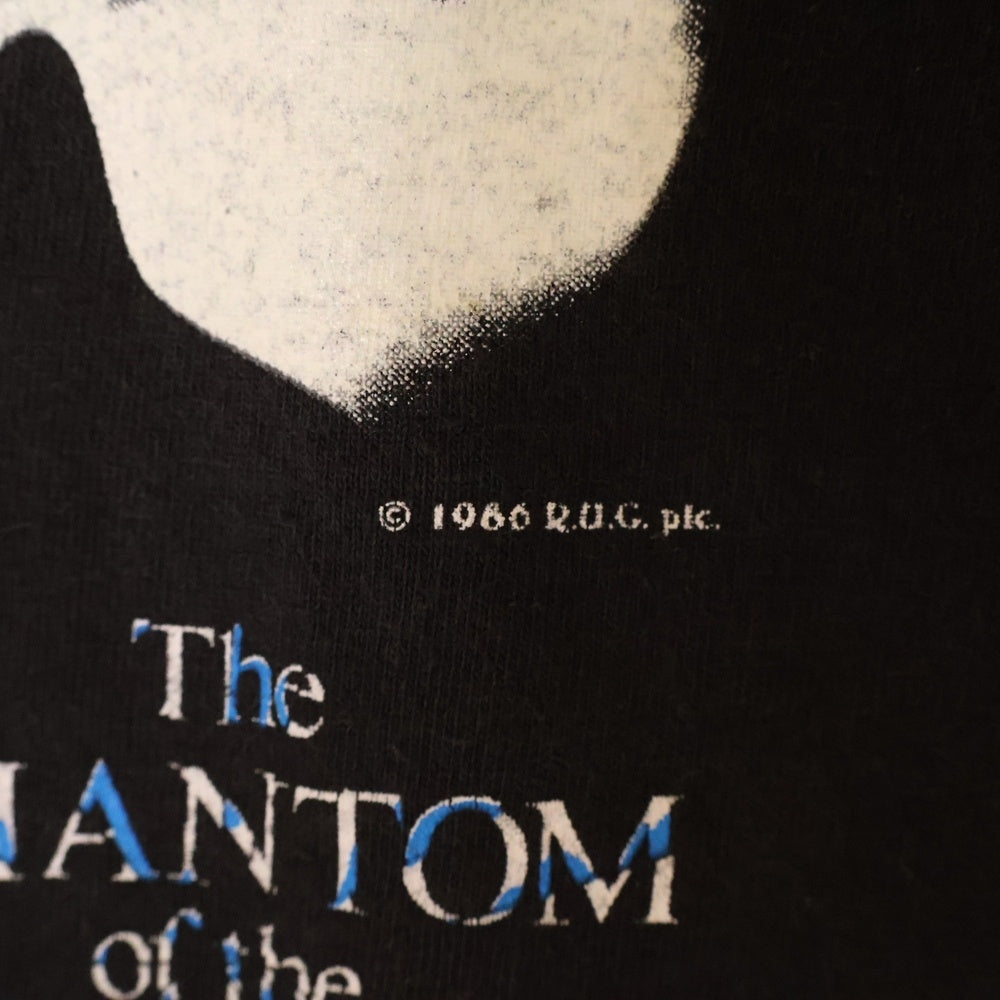 VINTAGE(ヴィンテージ) 90s THE PHANTOM of the OPERA オペラ座の怪人 Tシャツ 半袖カットソー ブラック