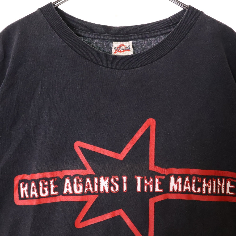 VINTAGE(ヴィンテージ) 00s RAGE AGAINST THE MACHINE THE BATTLE OF LOS ANGELES TOUR レイジ・アゲインスト・ザ・マシーン ザ・バトル・オブ・ロサンゼルス・ツアー 半袖Tシャツ
