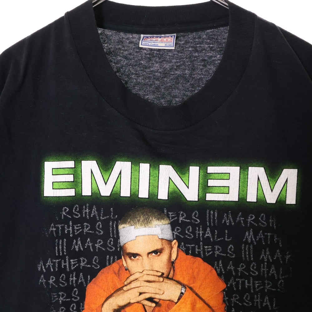 VINTAGE(ヴィンテージ) 90s EMINEM CRIMINAL エミネム Tシャツ 半袖カットソー ブラック
