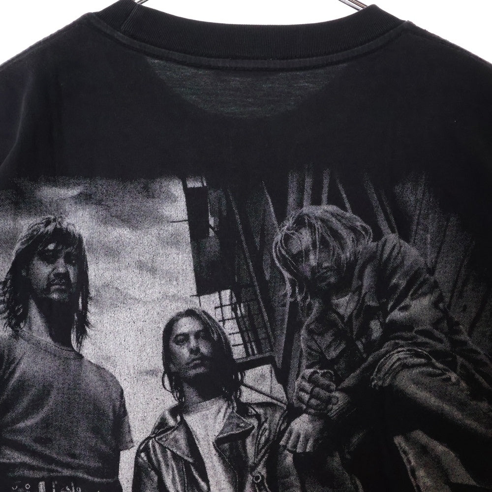 VINTAGE(ヴィンテージ) 90s NIRVANA KURT COBAIN MEMORIAL TEE ニルヴァーナ カートコバーン メモリアル Tシャツ 半袖カットソー ブラック