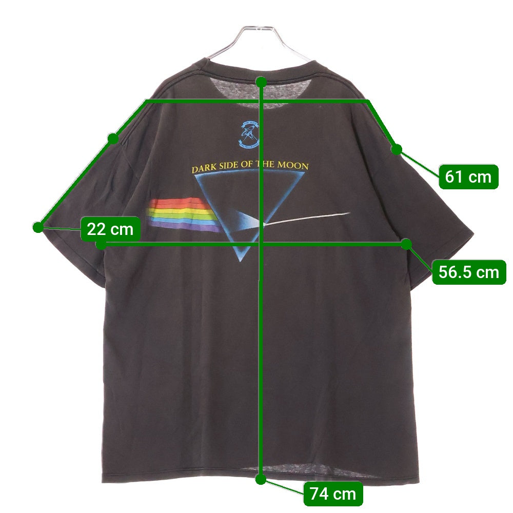 VINTAGE(ヴィンテージ) 90s PINK FLOYD DARK SIDE OF THE MOON ピンクフロイド Tシャツ 半袖カットソー ブラック