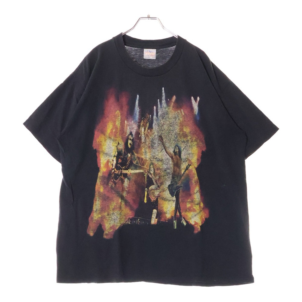 VINTAGE(ヴィンテージ) 00s KISS I WAS THERE ROCKS CLEVELAND キス Tシャツ 半袖カットソー ブラック