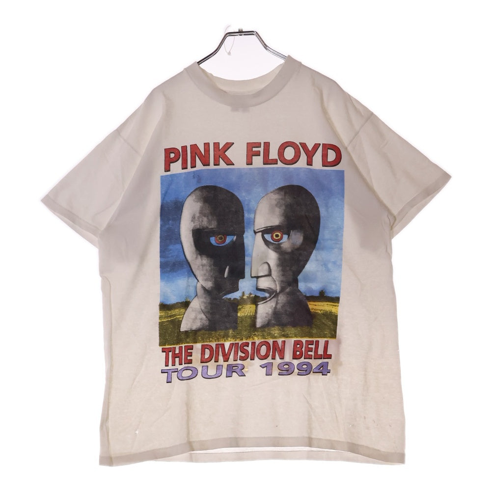 VINTAGE(ヴィンテージ) 90s PINK FLOYD DIVISION BELL TOUR 1994 DELTA タグ ピンクフロイド Tシャツ 半袖カットソー ホワイト