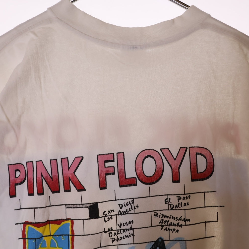 VINTAGE(ヴィンテージ) 90s PINK FLOYD DIVISION BELL TOUR 1994 DELTA タグ ピンクフロイド Tシャツ 半袖カットソー ホワイト