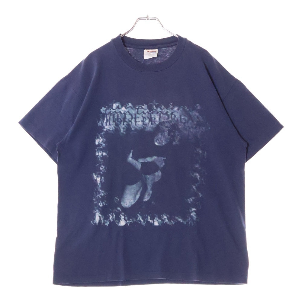VINTAGE(ヴィンテージ) 90s TINA TURNER WILDEST DREAMS TOUR ティナターナー Tシャツ 半袖カットソー ネイビー