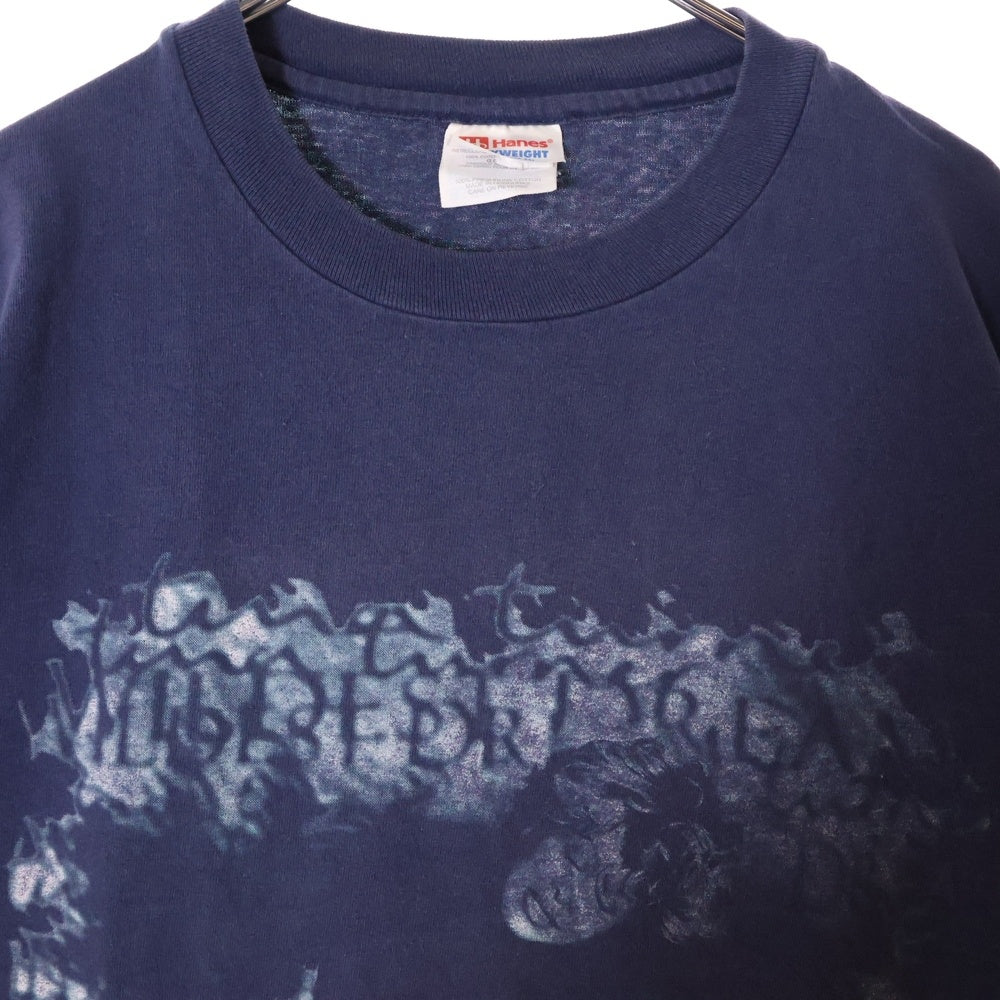 VINTAGE(ヴィンテージ) 90s TINA TURNER WILDEST DREAMS TOUR ティナターナー Tシャツ 半袖カットソー ネイビー
