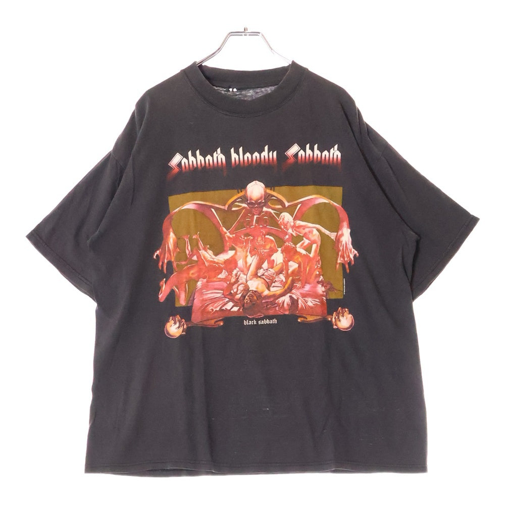VINTAGE(ヴィンテージ) 90s BLACK SABBATH ブラックサバス Tシャツ 半袖カットソー ブラック