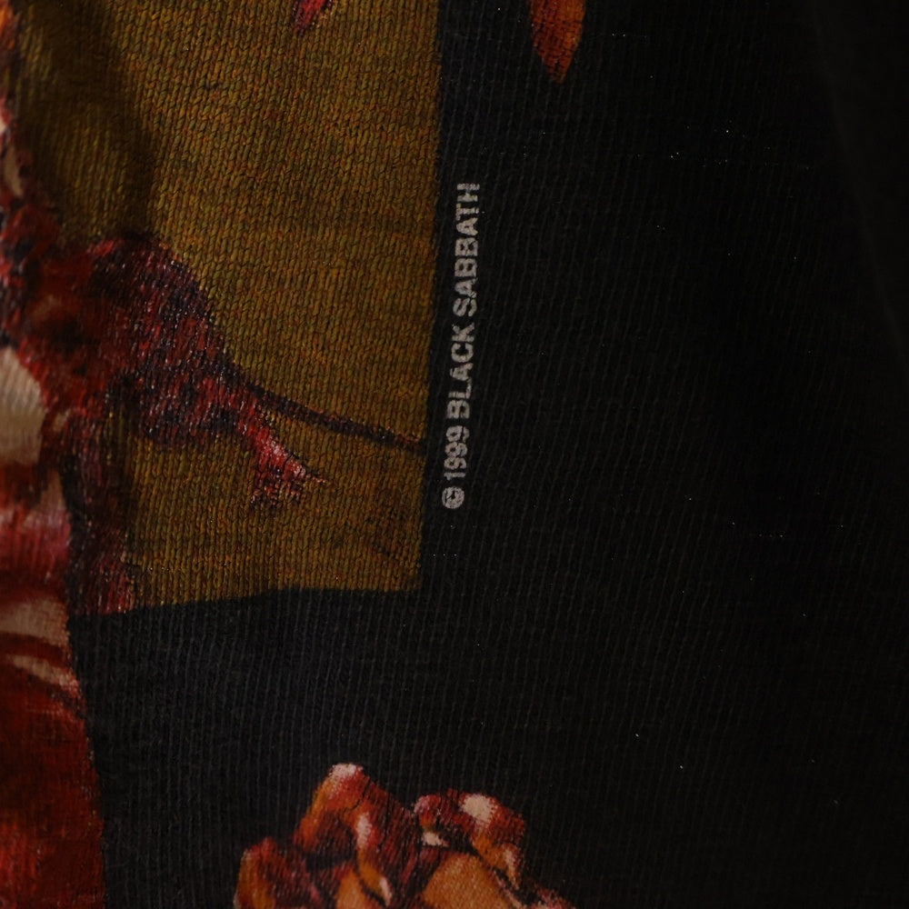 VINTAGE(ヴィンテージ) 90s BLACK SABBATH ブラックサバス Tシャツ 半袖カットソー ブラック