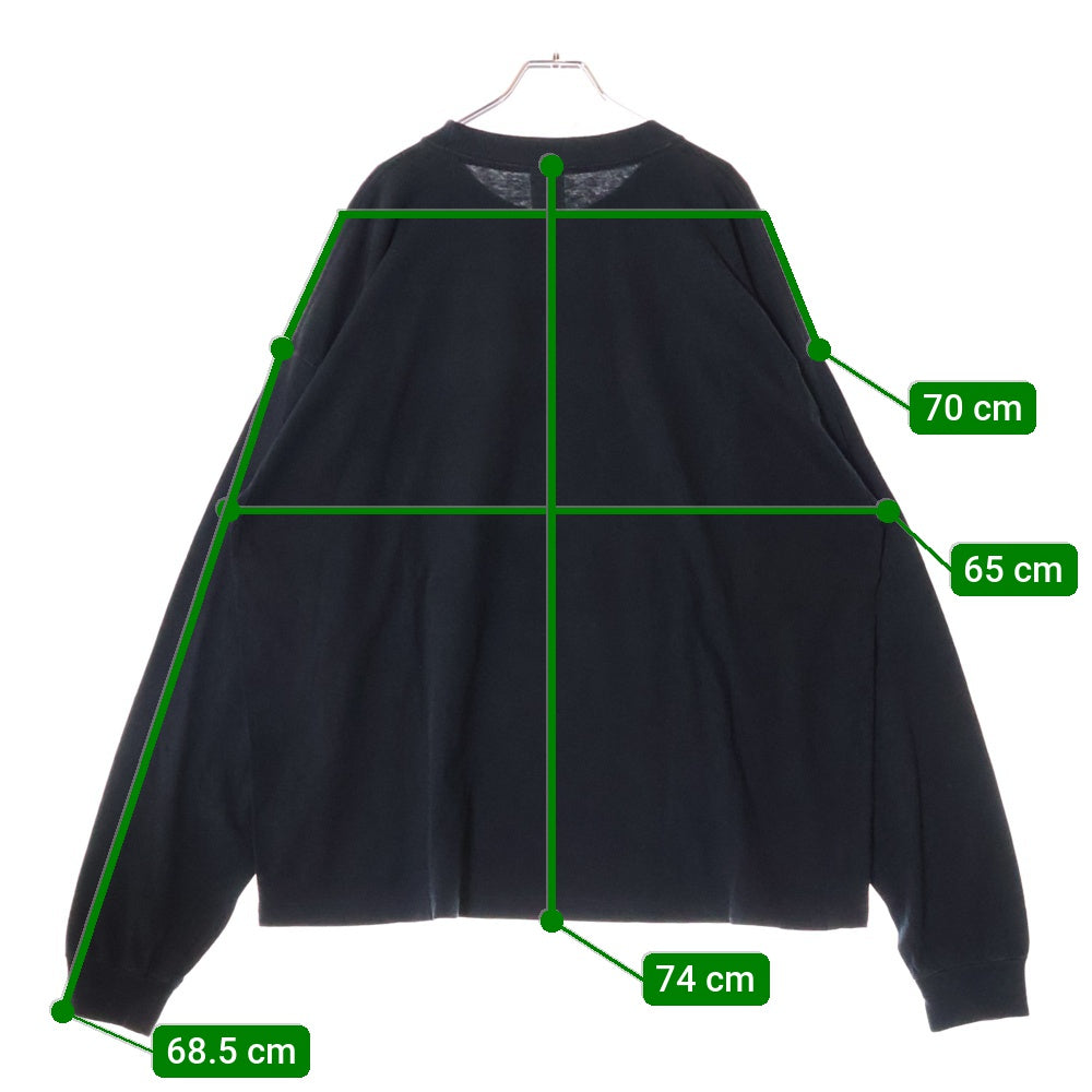 VINTAGE(ヴィンテージ) 00s FREE JAH CURE L/S TEE フロントプリント 長袖 Tシャツ ブラック