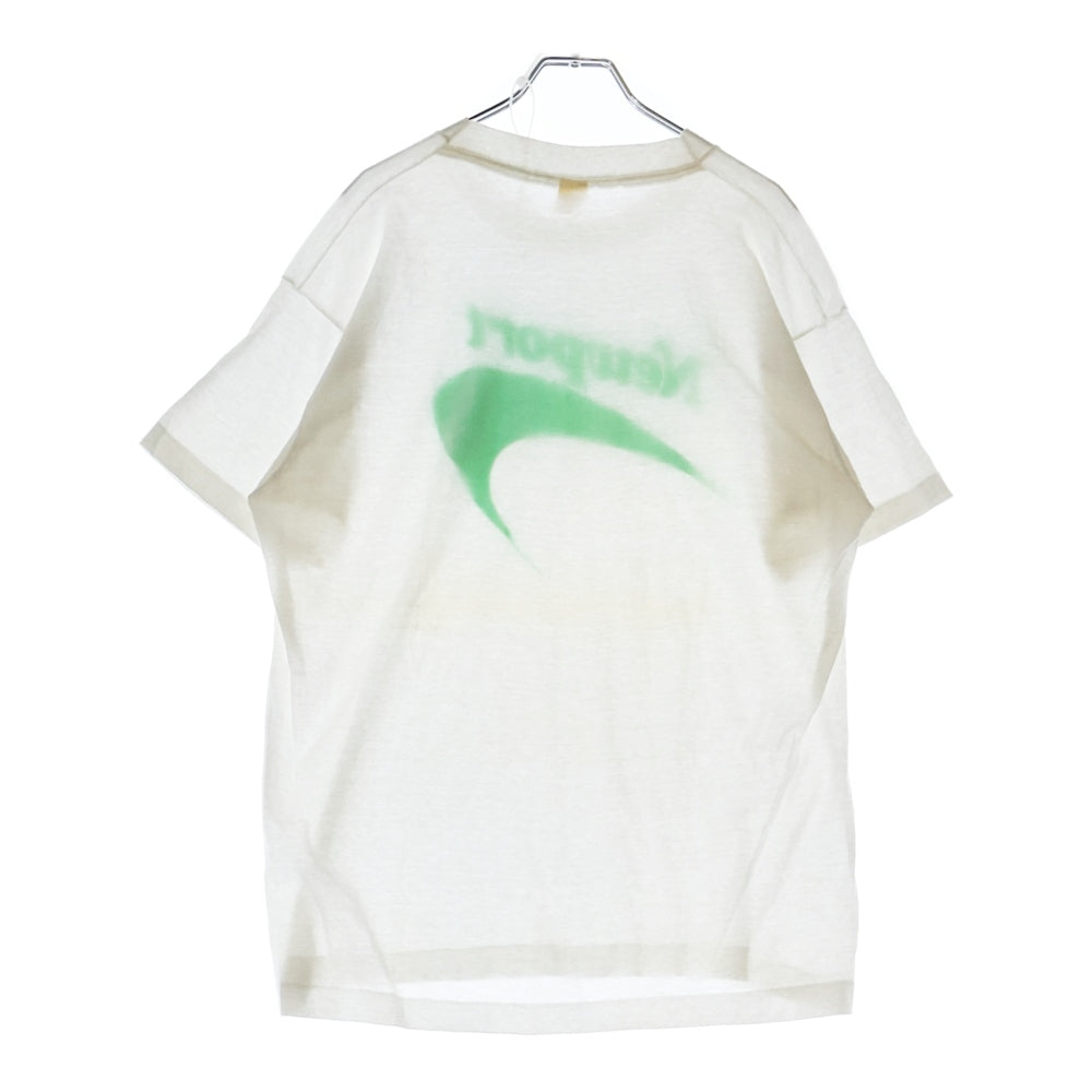 VINTAGE(ヴィンテージ) 80s vintage NEWPORT SCREEN STARS シングル 半袖Tシャツ ホワイト