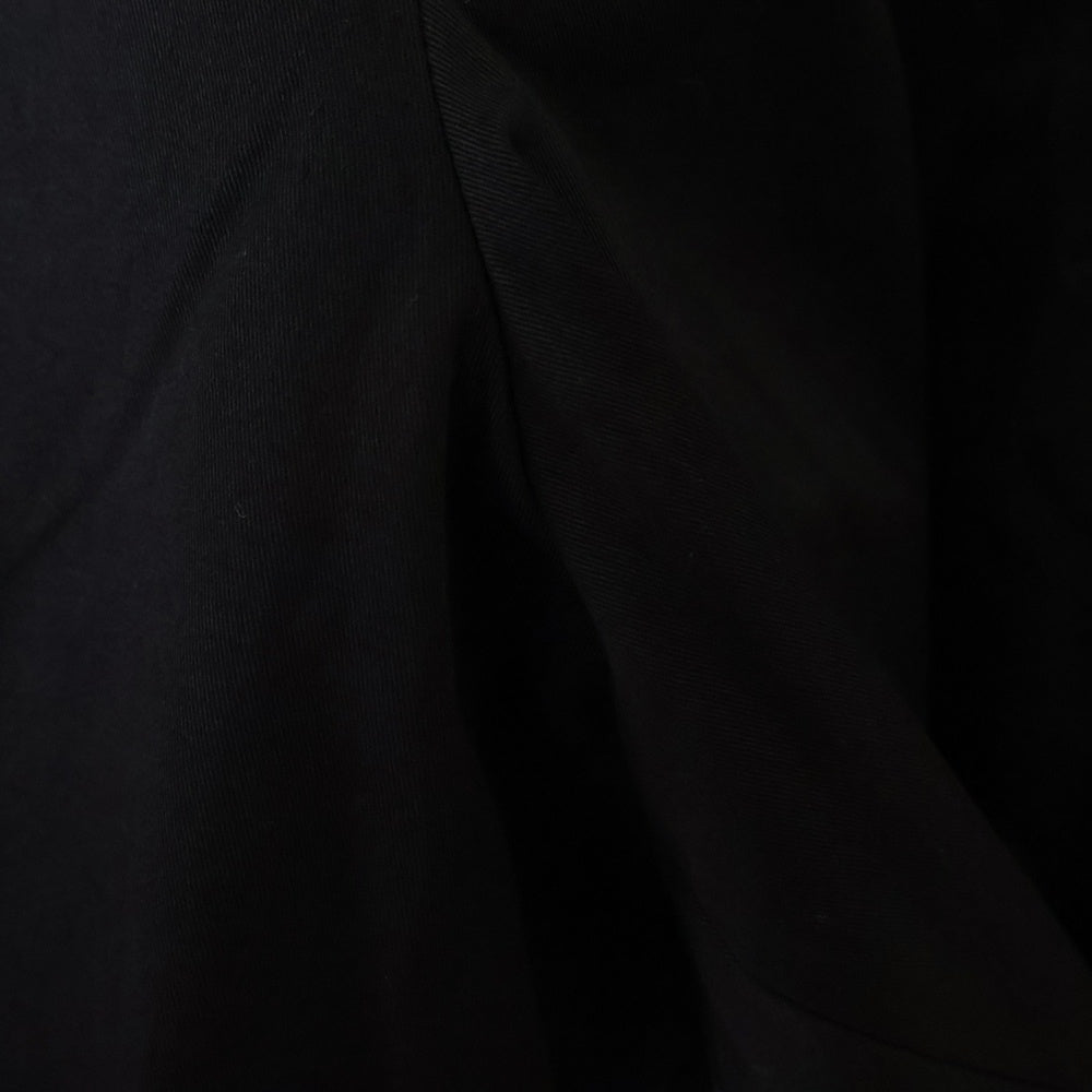 Yohji Yamamoto POUR HOMME(ヨウジヤマモト プールオム) 23AW New Era Side Tape Pants YY LOGO ニューエラ サイドテープ ワイド パンツ ブラック HJ-P99-039