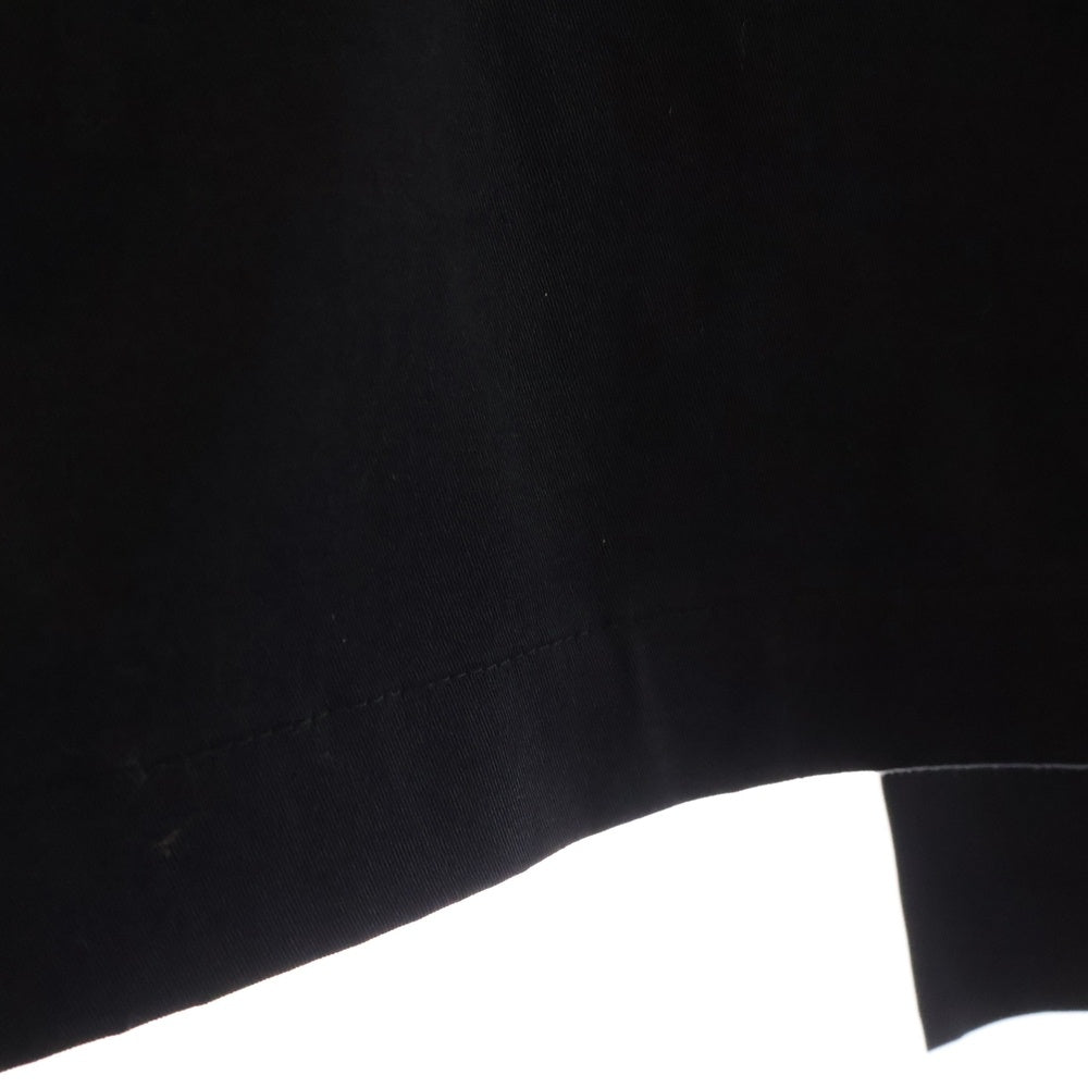 Yohji Yamamoto POUR HOMME(ヨウジヤマモト プールオム) 23AW New Era Side Tape Pants YY LOGO ニューエラ サイドテープ ワイド パンツ ブラック HJ-P99-039