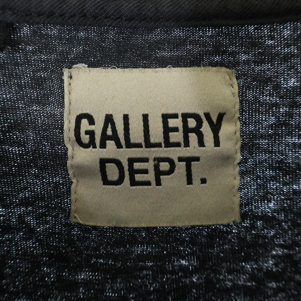 GALLERY DEPT.(ギャラリーデプト) ART THAT KILLS スカルエンジェル プリント Tシャツ 半袖カットソー ブラック