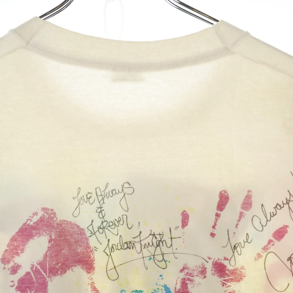 VINTAGE(ヴィンテージ) 80s NEW KIDS ON THE BLOCK BACK STAGE PASS ニュー・キッズ・オン・ザ・ブロック バックステージパス Tシャツ 半袖カットソー アイボリー