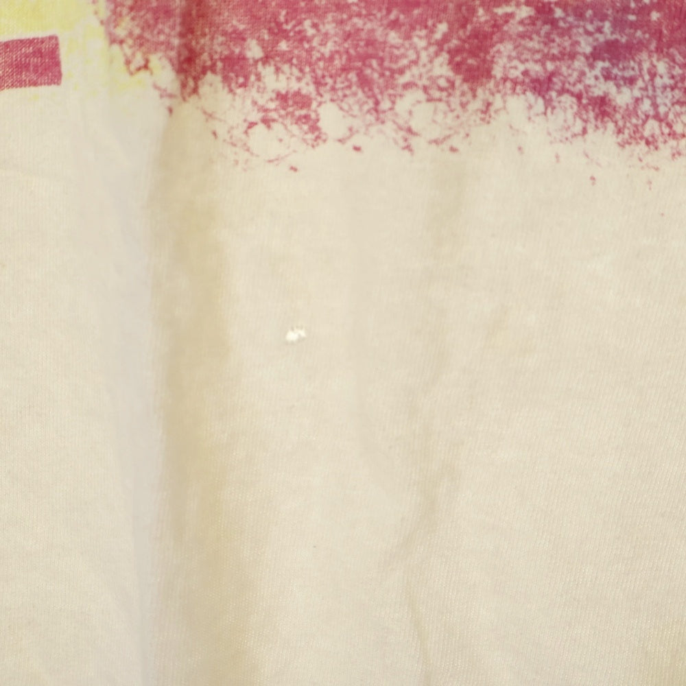 VINTAGE(ヴィンテージ) 80s NEW KIDS ON THE BLOCK BACK STAGE PASS ニュー・キッズ・オン・ザ・ブロック バックステージパス Tシャツ 半袖カットソー アイボリー