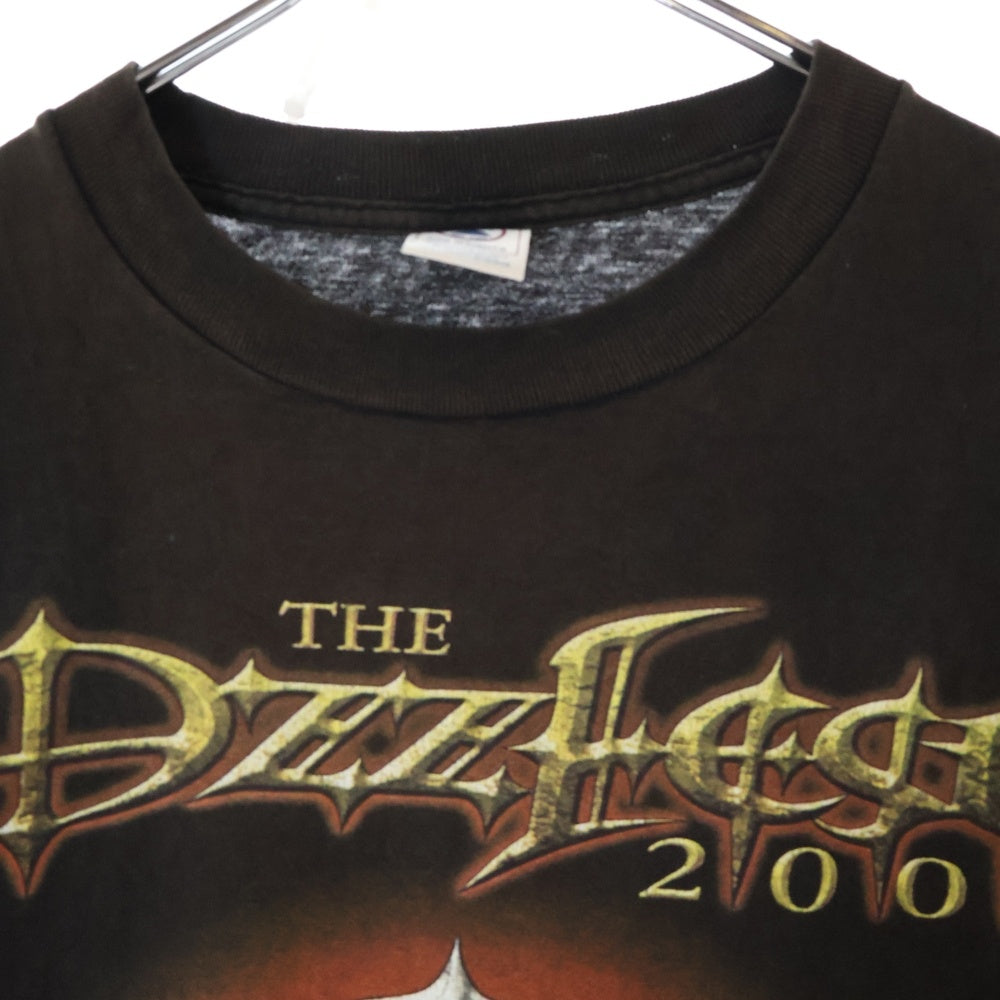 VINTAGE(ヴィンテージ) 00s OZZFEST オズフェス 2000 Tシャツ 半袖カットソー ブラック