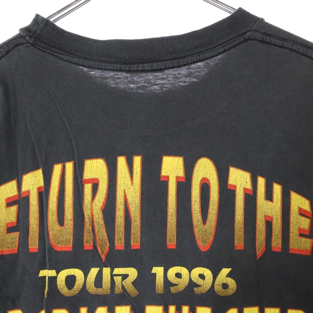 VINTAGE(ヴィンテージ) 90s STYX RETURN TO THE PARADISE THE ATER TOUR スティクス Tシャツ 半袖カットソー ブラック