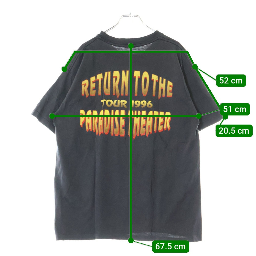 VINTAGE(ヴィンテージ) 90s STYX RETURN TO THE PARADISE THE ATER TOUR スティクス Tシャツ 半袖カットソー ブラック