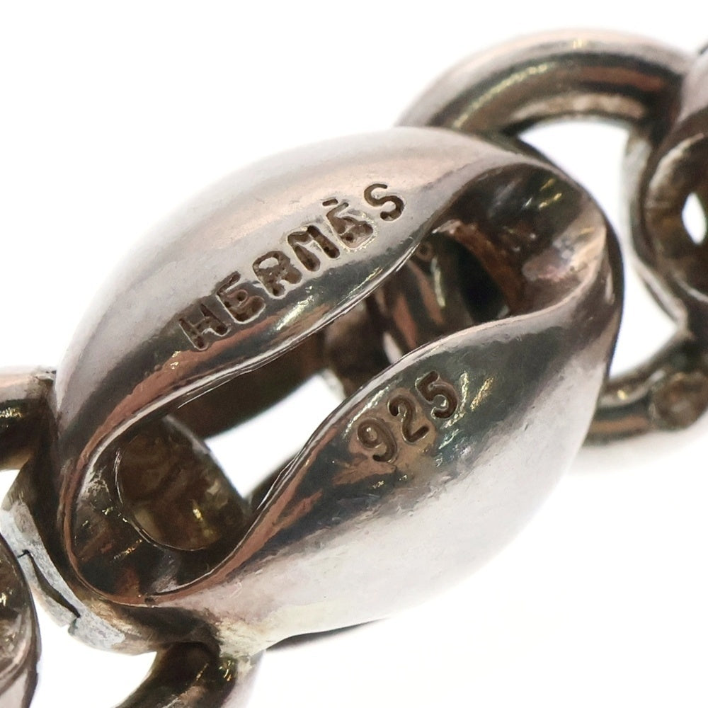HERMES(エルメス) 80‐90s VINTAGE Graine グレン ブレスレット ミネルヴァ刻印 11LINK シルバー