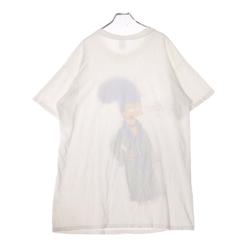 VINTAGE(ヴィンテージ) 90s The Simpsons TEE ザ シンプソンズ マージ単体 フロントプリント半袖Tシャツ カットソー ホワイト