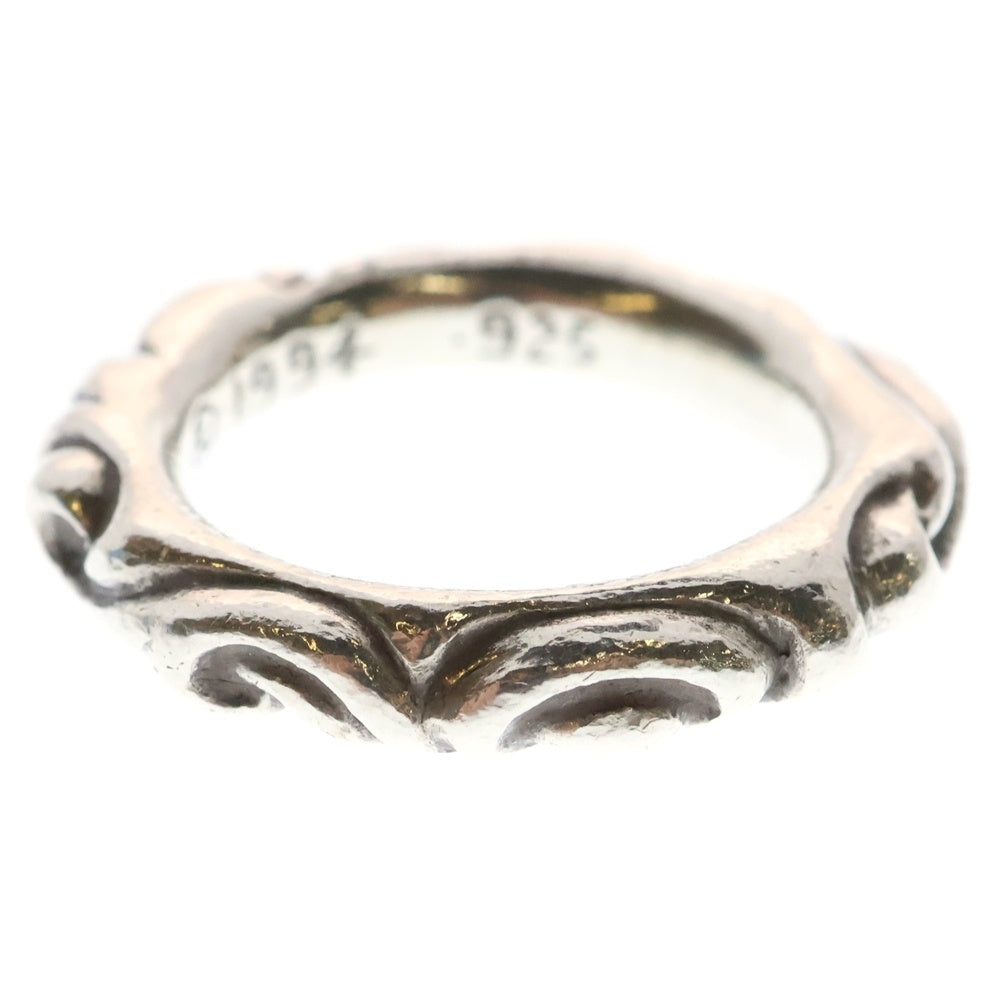 CHROME HEARTS(クロムハーツ) SCRL BAND スクロールバンド リング シルバー BCA351