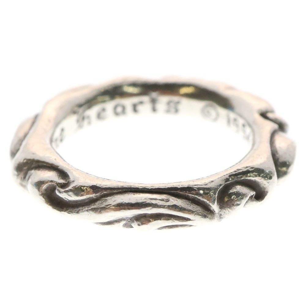 CHROME HEARTS(クロムハーツ) SCRL BAND スクロールバンド リング シルバー BCA351