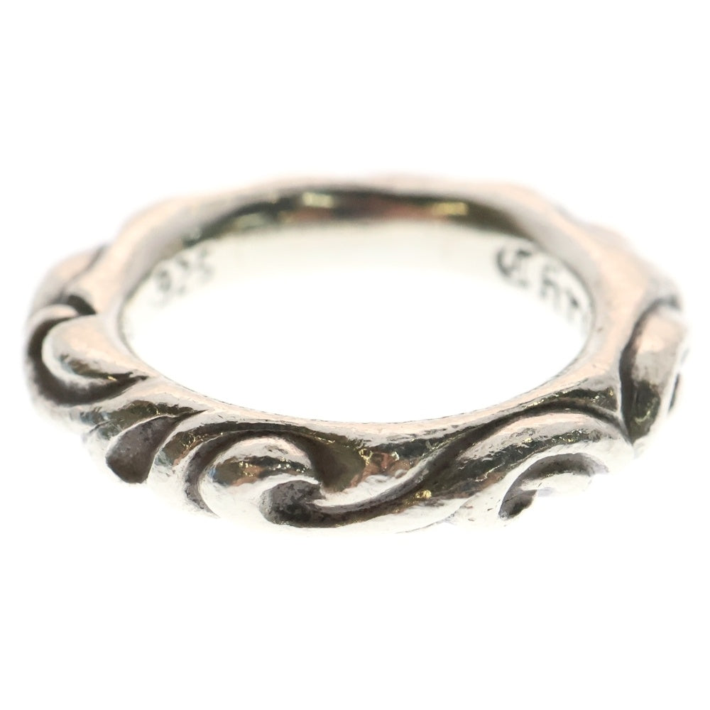 CHROME HEARTS(クロムハーツ) SCRL BAND スクロールバンド リング シルバー BCA351