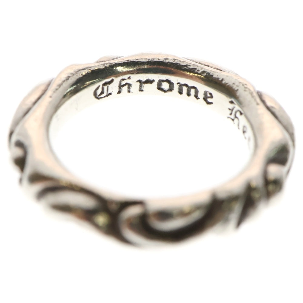 CHROME HEARTS(クロムハーツ) SCRL BAND スクロールバンド リング シルバー BCA351