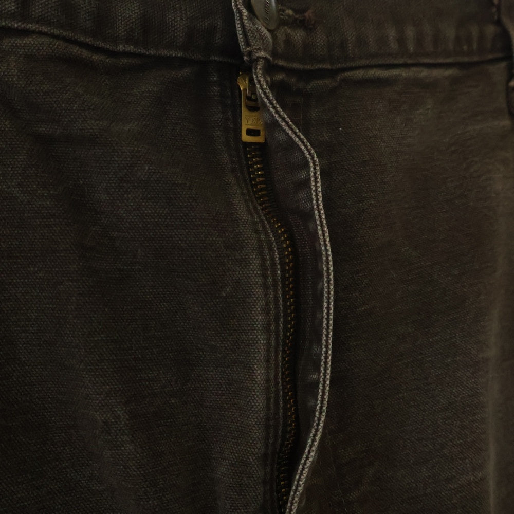 CARHARTT(カーハート) 00s DOUBLE KNEE WORK PANTS ダブルニーワークパンツ メキシコ製 ダークブラウン B136 DKB