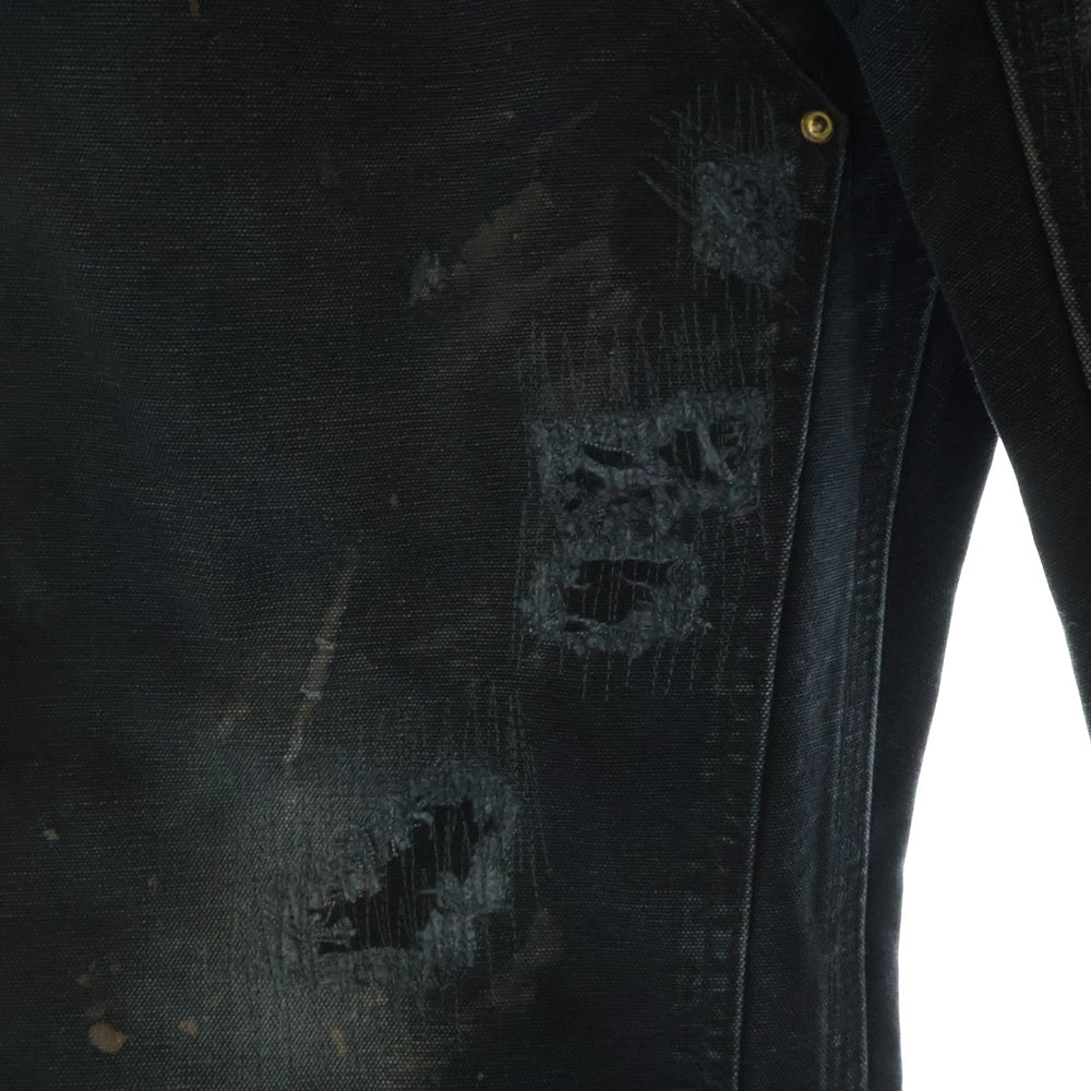 CARHARTT(カーハート) 00s DOUBLE KNEE WORK PANTS ダブルニーワークパンツ メキシコ製 ブラック B01 BLK