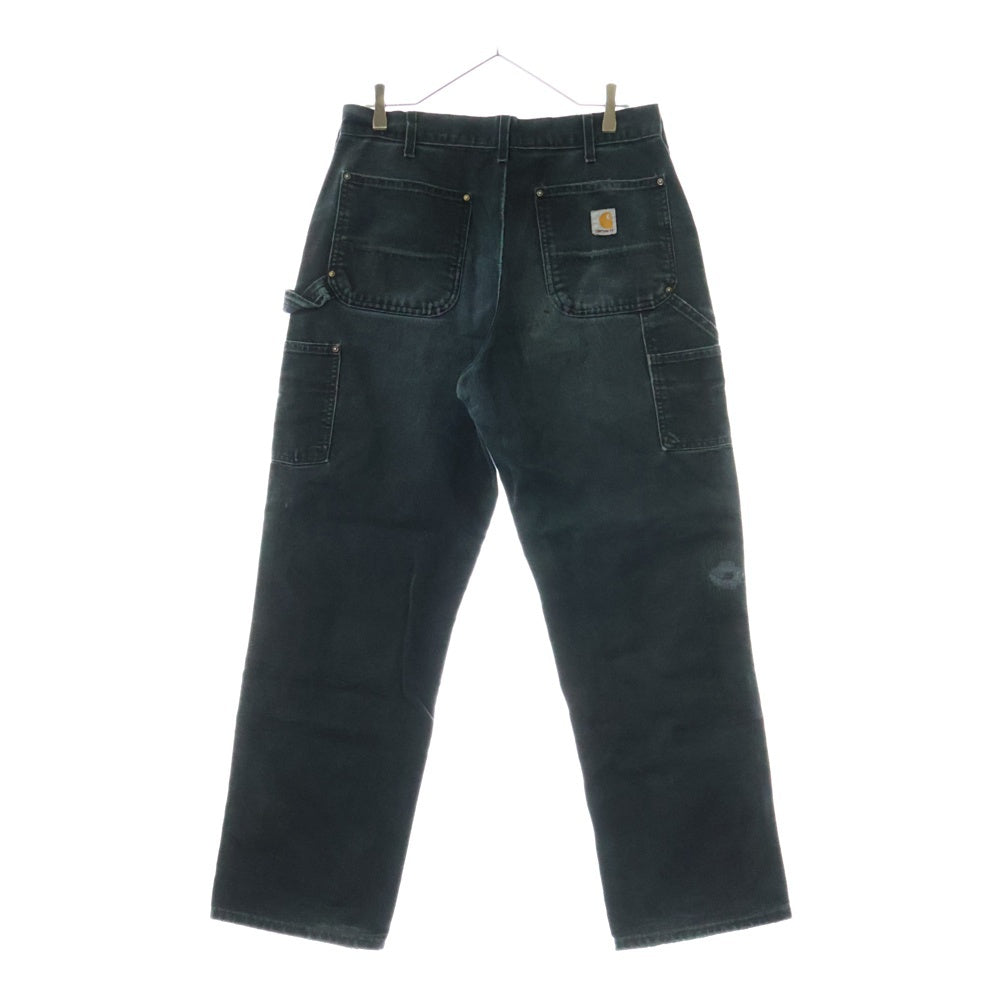 CARHARTT(カーハート) 00s DOUBLE KNEE WORK PANTS USA製 ダブルニーワークパンツ アメリカ製 ブラック B01 BLK