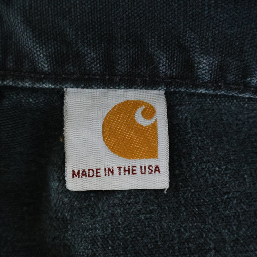 CARHARTT(カーハート) 00s DOUBLE KNEE WORK PANTS USA製 ダブルニーワークパンツ アメリカ製 ブラック B01 BLK