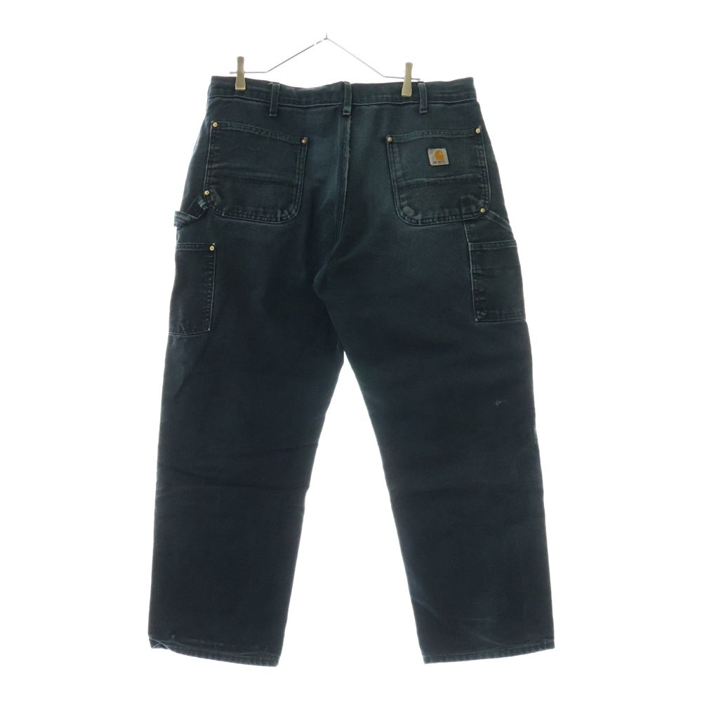 CARHARTT(カーハート) 00s DOUBLE KNEE WORK PANTS USA製 ダブルニーワークパンツ アメリカ製 ブラック B01 BLK