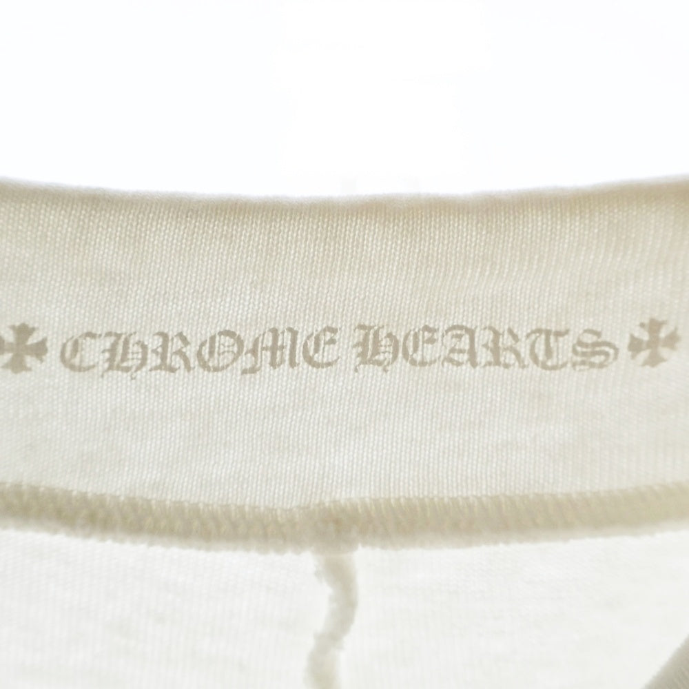 CHROME HEARTS(クロムハーツ) Horseshoe ホースシュー プリント スウェット パンツ ホワイト