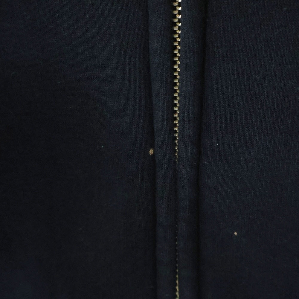 CHROME HEARTS(クロムハーツ) OLD Dagger Zip Hoodie オールドモデル ダガープリント 裏地サーマル ジップパーカーパーカー フーディー ブラック
