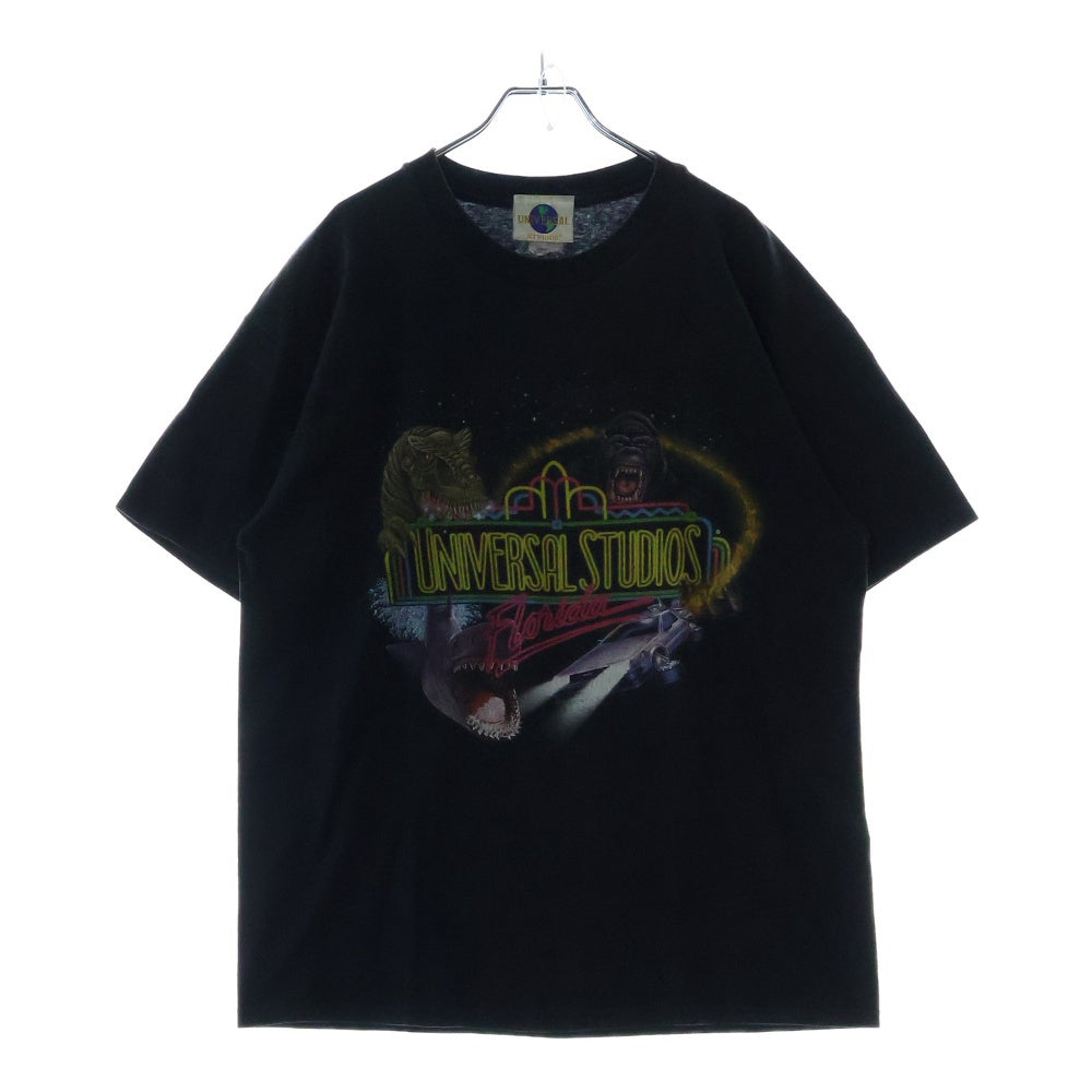VINTAGE(ヴィンテージ) 90s UNIVERSAL STUDIOS FLORIDA TEE ユニバーサルスタジオフロリダ Tシャツ 半袖カットソー ブラック